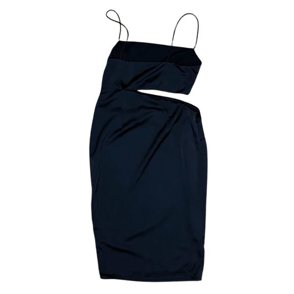 By The Way Erin Cut Out Black Midi Bodycon Dress Revolve Size Small - Picture 3 of 10